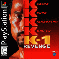 K-1 Revenge Playstation US box art